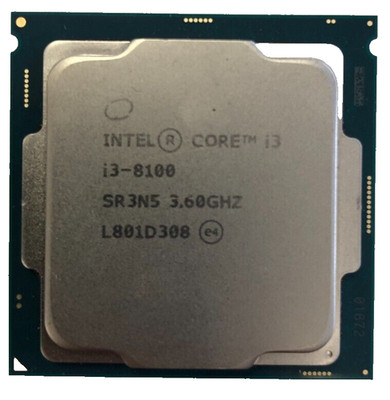 Intel Core i3-8100 / Sockel 1151 / 4x 3.60GHz / 6Mb Cache - Refurbished