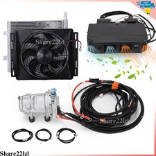 Universal Underdash Electric Air Conditioning Kit 12v Cool Heat Auto Car Ac Universal Underdash Electric Air Conditioning Kit 12v Cool Heat Auto Car Ac