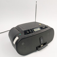 Sony ZS-S2IP AM-FM Radio CD-Player iPod Dock Boombox B