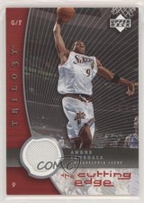 2005-06 Upper Deck Trilogy The Cutting Edge Jersey Andre Iguodala #CE-AI 0jo2