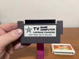 Famicom to NES 60 to 72 Pin Converter Adaptor 63 in 1 Famiclone Cartridge