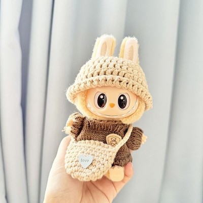 Labubu Outfit Cute Crochet Clothes, Labubu Customization Dress | No Doll