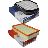 Mahle / Knecht Set Filterpaket Innenraumfilter LAK 37 Luftfilter LX 517