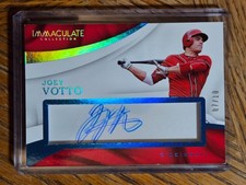 2017 Panini Immaculate Autograph /10 Joey Votto Cincinnati Reds Auto