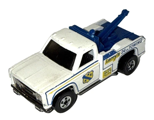 🛻Vintage 1974 Hot Wheels 1/64 Redline Larry's Towing Ramblin Wrecker Tow Truck
