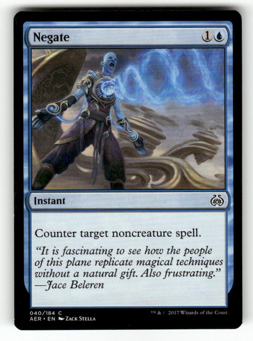 Negate 40 Common Aether Revolt Magic: The Gathering Near Mint