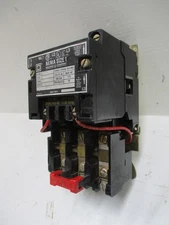 Square D 8536-SCG-3 FVNR Size 1 Motor Starter 120V Coil 10-HP Form S Series A