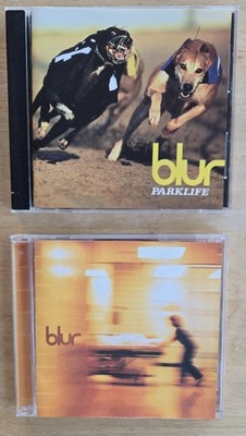 Blur 2 CD Lot. Self Titled and Parklife. Blur Music Band. Alternative Rock