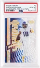 2022 PANINI ILLUSIONS ILLUSIONISTS RED & BLUE FOTL JUSTIN JEFFERSON 6/10 PSA 10