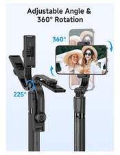 Selfie Stick Tripod Wireless Remote 4-in-1 Extendable Phone Holder 360  Rotation