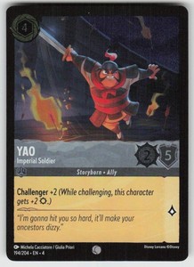Yao - Imperial Soldier 194/204 Common Cold Foil Ursula's Return