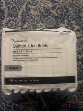 Cardinal Health Quilted Adult Medium Briefs 4 Packs/40 Briefs