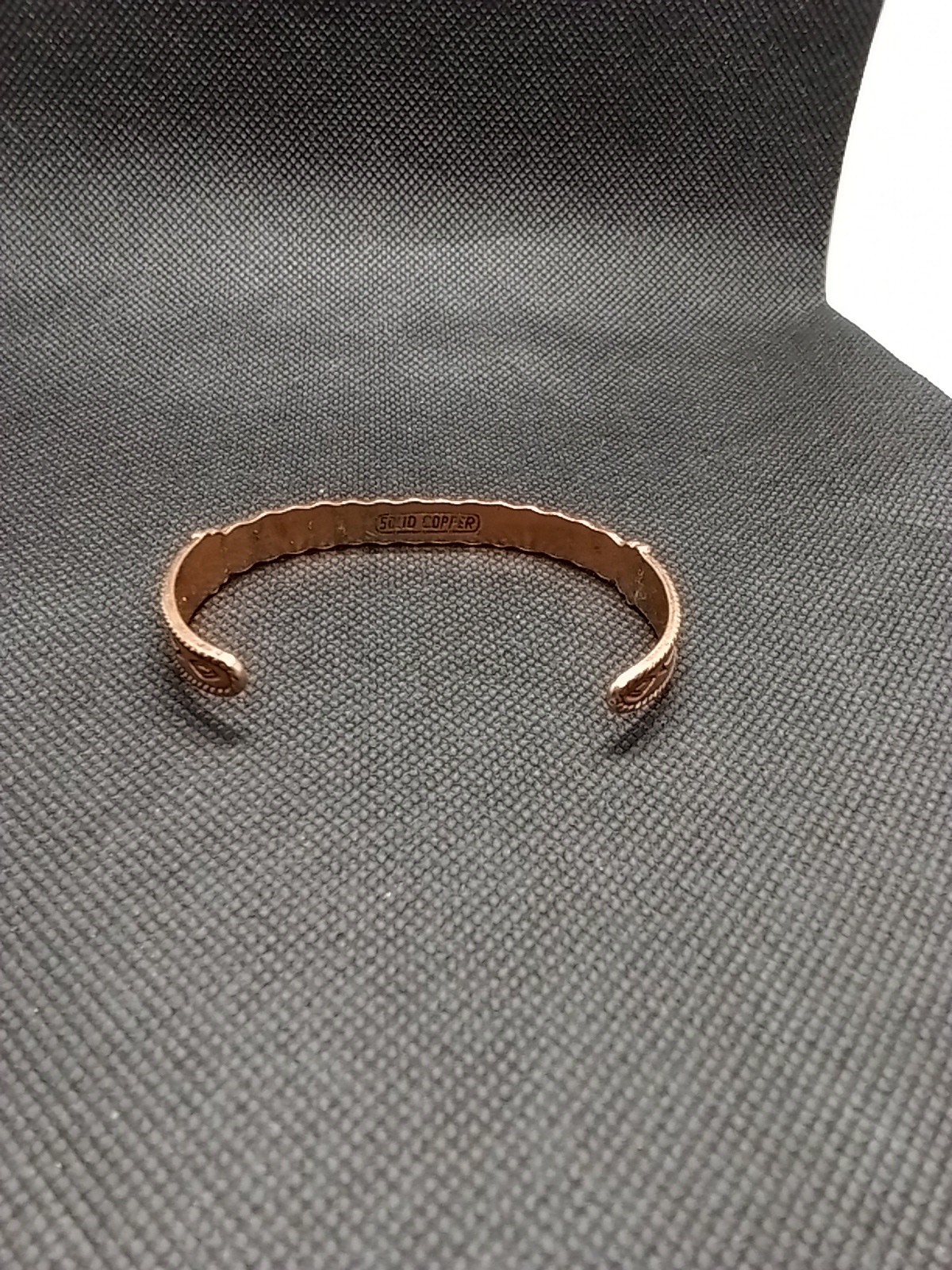 Copper Cuff Bracelet Unbranded Solid Copper - image 5