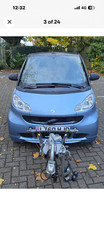 2010 Smart Fortwo 1.0 Auto Roadster Motorhome Tow Car With Braked Towing Frame