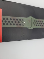 Cinturino Apple Nike Sport per Watch Serie 8 - Ironstone/Nero, M/L (38mm 40mm) RARO