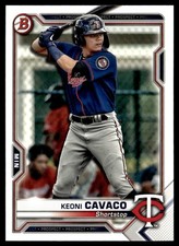 2021 Bowman Prospects Keoni Cavaco Minnesota Twins #BP-73