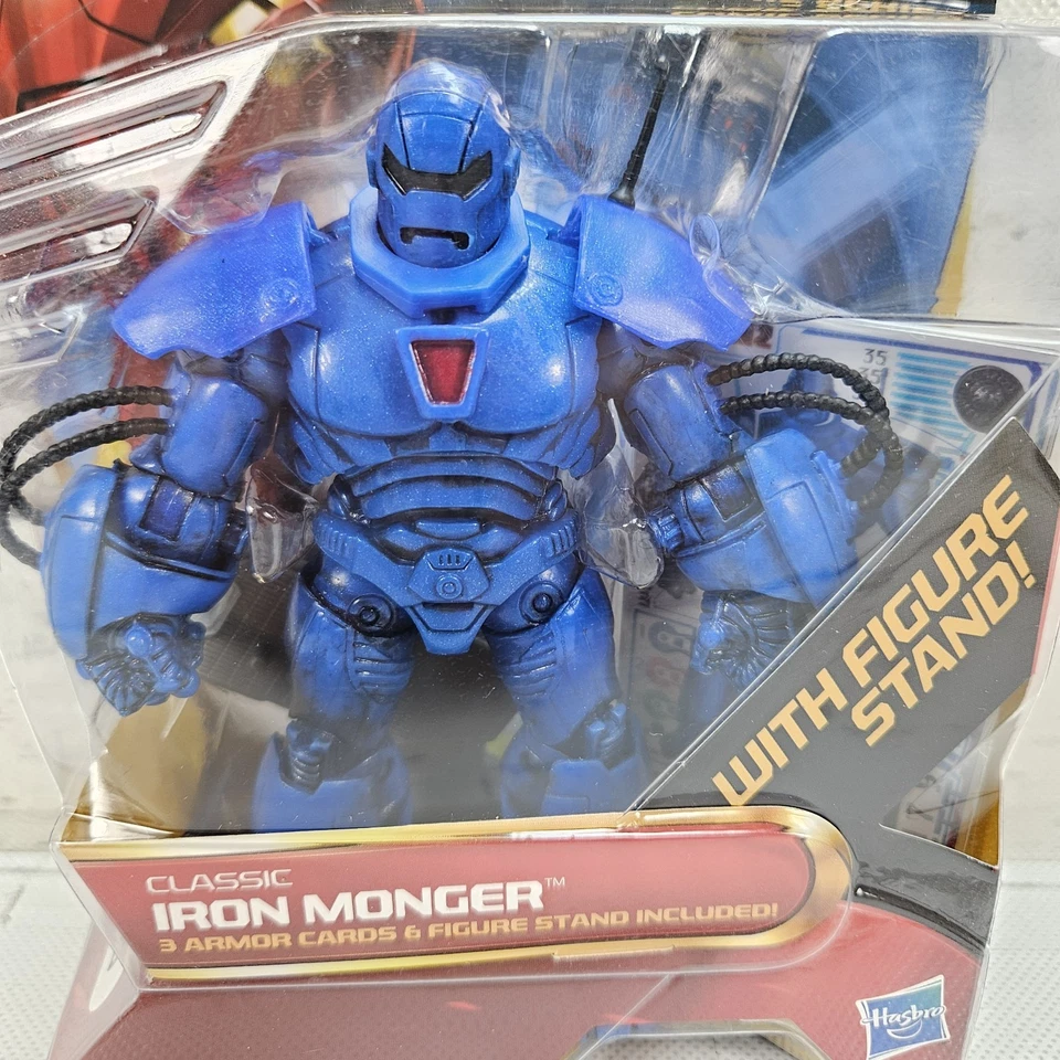 Figura de acción posable Hasbro Marvel Iron Man 2 Classic Iron Monger 2010 3,75" Foto 2 de 4