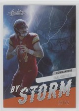 2022 Panini Absolute By Storm Spectrum Orange 12/75 Sam Howell #BST-5 0xi8