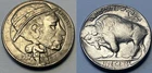 1937 HOBO NICKEL COIN WANDERER BUM HOMELESS BUFFALO GIFT FREE SHIPPING