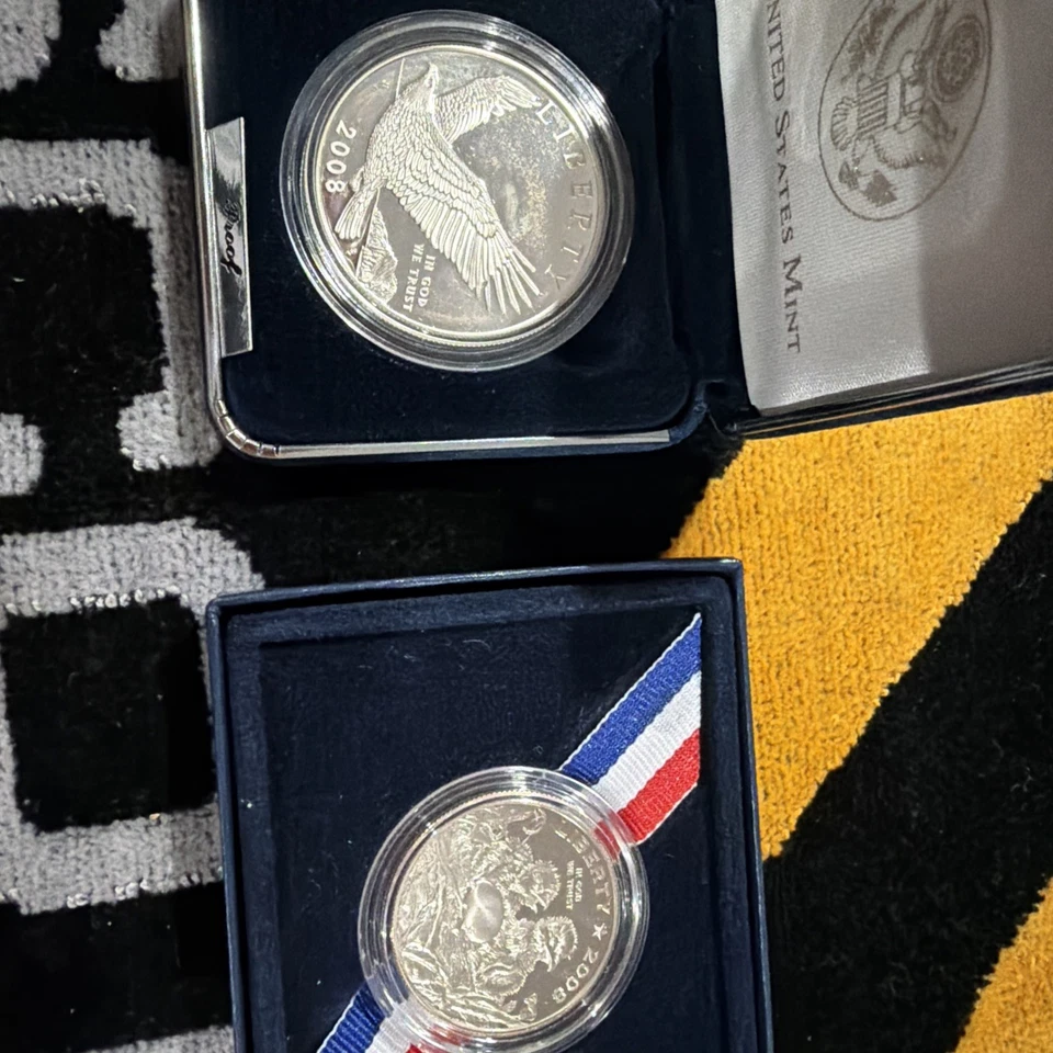 2008 bald eagle commemorative set - Image 2 of 4