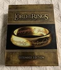 The Lord of the Rings: Extended Trilogy Blu-ray/DVD, 15-Disc Set 