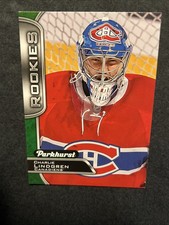 16-17 UD Parkhurst Hockey Rookies 345 Charlie Lindgren