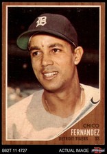 1962 Topps #173 Chico Fernandez Normal Tint Tigers COMMON VARIATION 7.5 - NM+