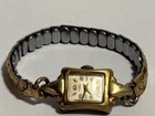 Vintage Technos Ladies Mechanical Watch - Working - Gold Plated - Swiss Made