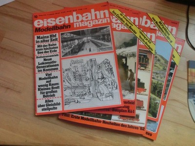 Eisenbahnmagazin u.Zeitschr moderne Eisenbahn zum Aussuchen 05/06/1969-01/2021