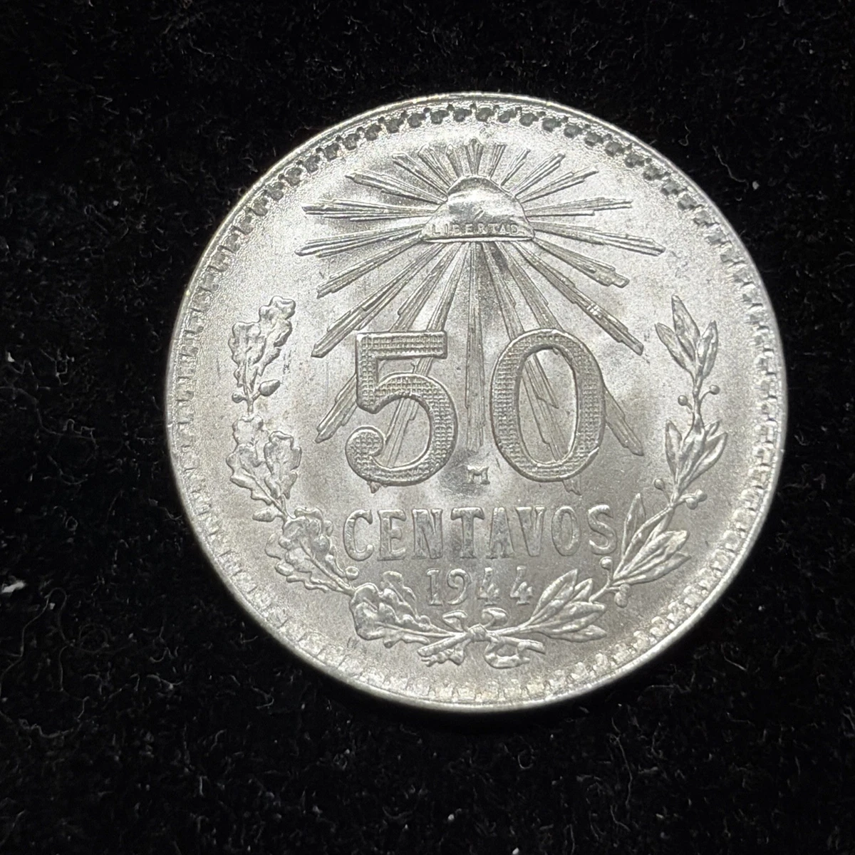 50 Centavos Silver 1944 Year Mexican Coins (1905-Now) for sale | eBay