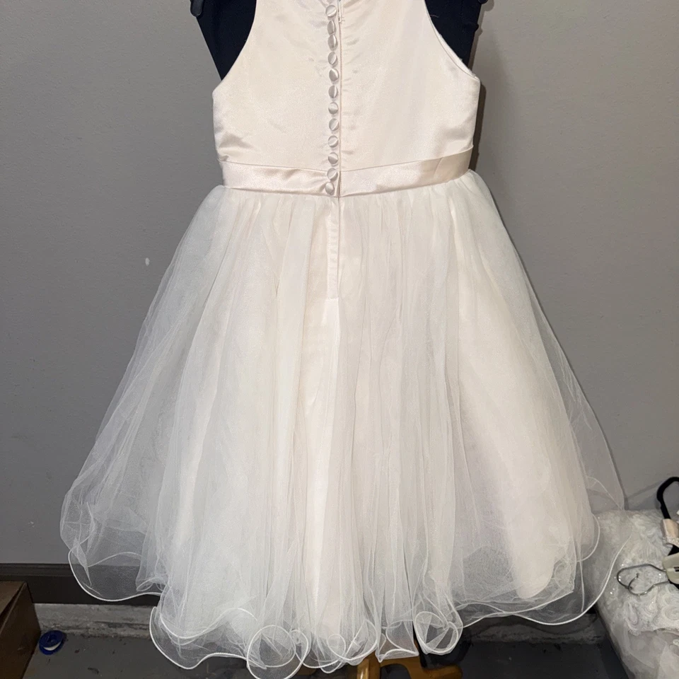 Vestido niña flor talla 3 niñas Foto 3 de 4