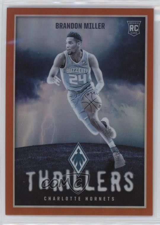 2023-24 Panini Phoenix Thrillers Orange 12/49 Brandon Miller #8 1k9t