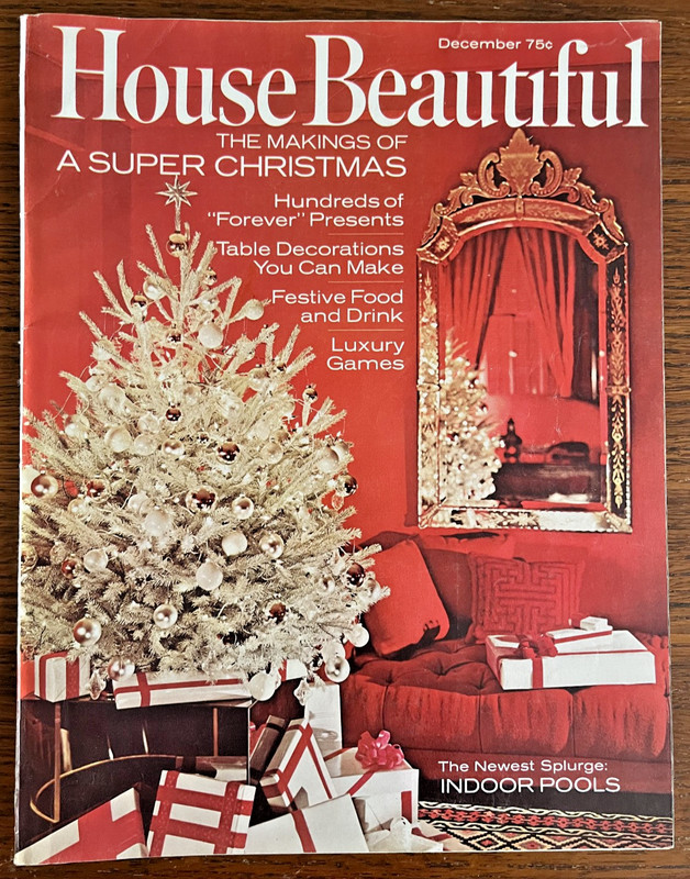 House Beautiful - December 1968 - Victor Cromie Charles P Winter Indoor Pools