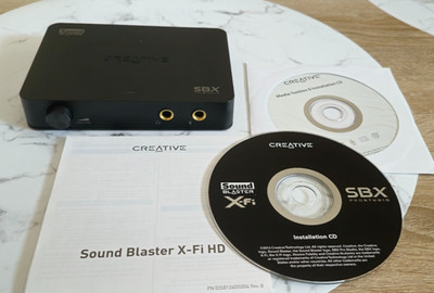 Sound Blaster X-FI HD Modell: SB1240 Externe Soundkarte