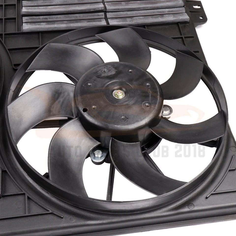 Automotive AC Condenser and Cooling Fan Assembly Fit for 2008-2009 Audi TT - Image 4 of 4