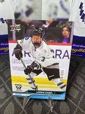2024-25 Upper Deck PWHL First Edition Deluxe Loren Gabel 38/250 SP RC 🔥Boston