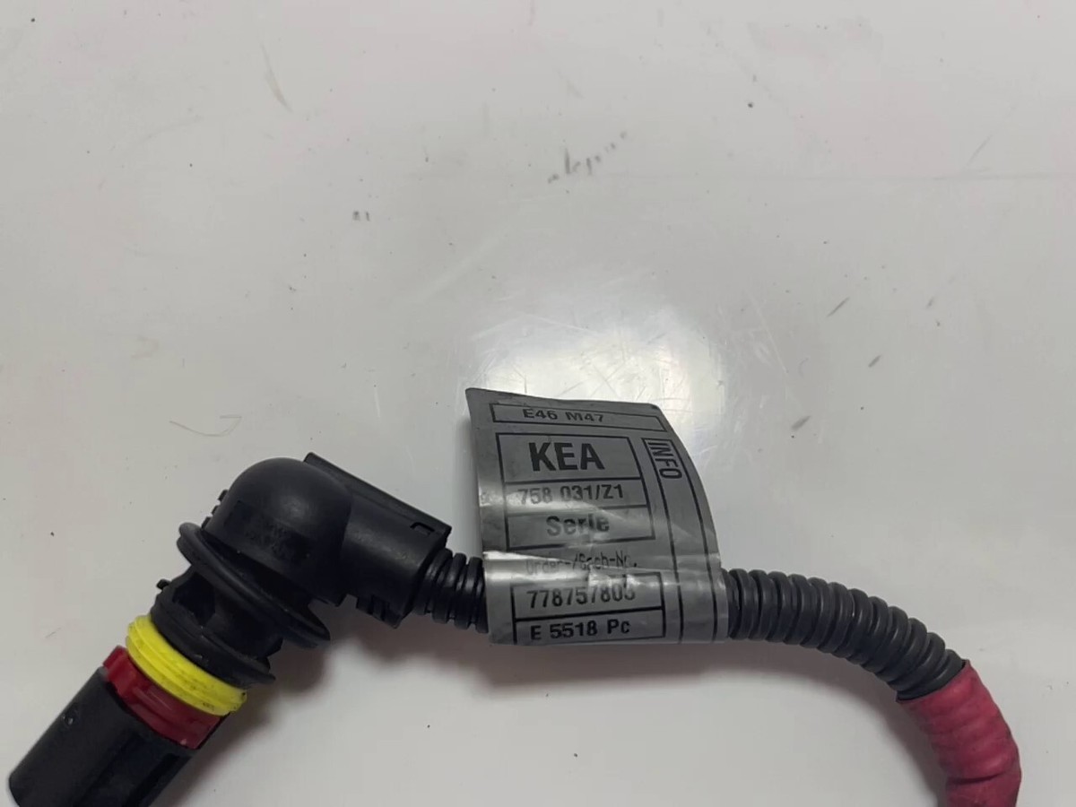Starter motor preheater lead, cable for BMW 320D E46 12427787578 