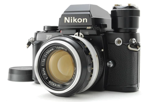 【N MINT+++】Nikon F3 HP 35mm Film Camera Nikkor S Ai Converted 50mm f/1.4 JAPAN
