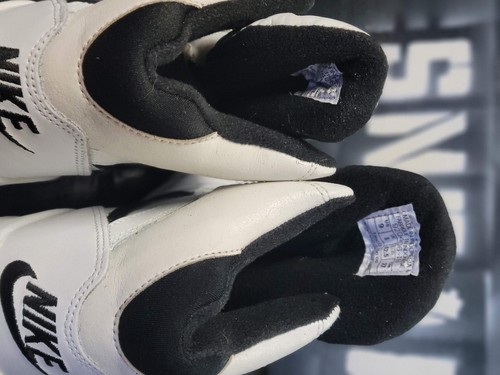 1992 Nike Air Flight HI Top White/Black Vintage Sneaker Shoes 130013-101 Men 9 - Picture 5 of 7