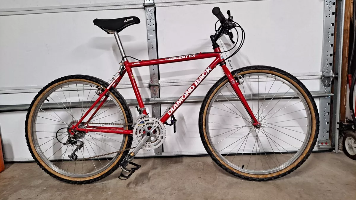 Vintage 90s Diamondback Ascent EX Mountain Bike Red