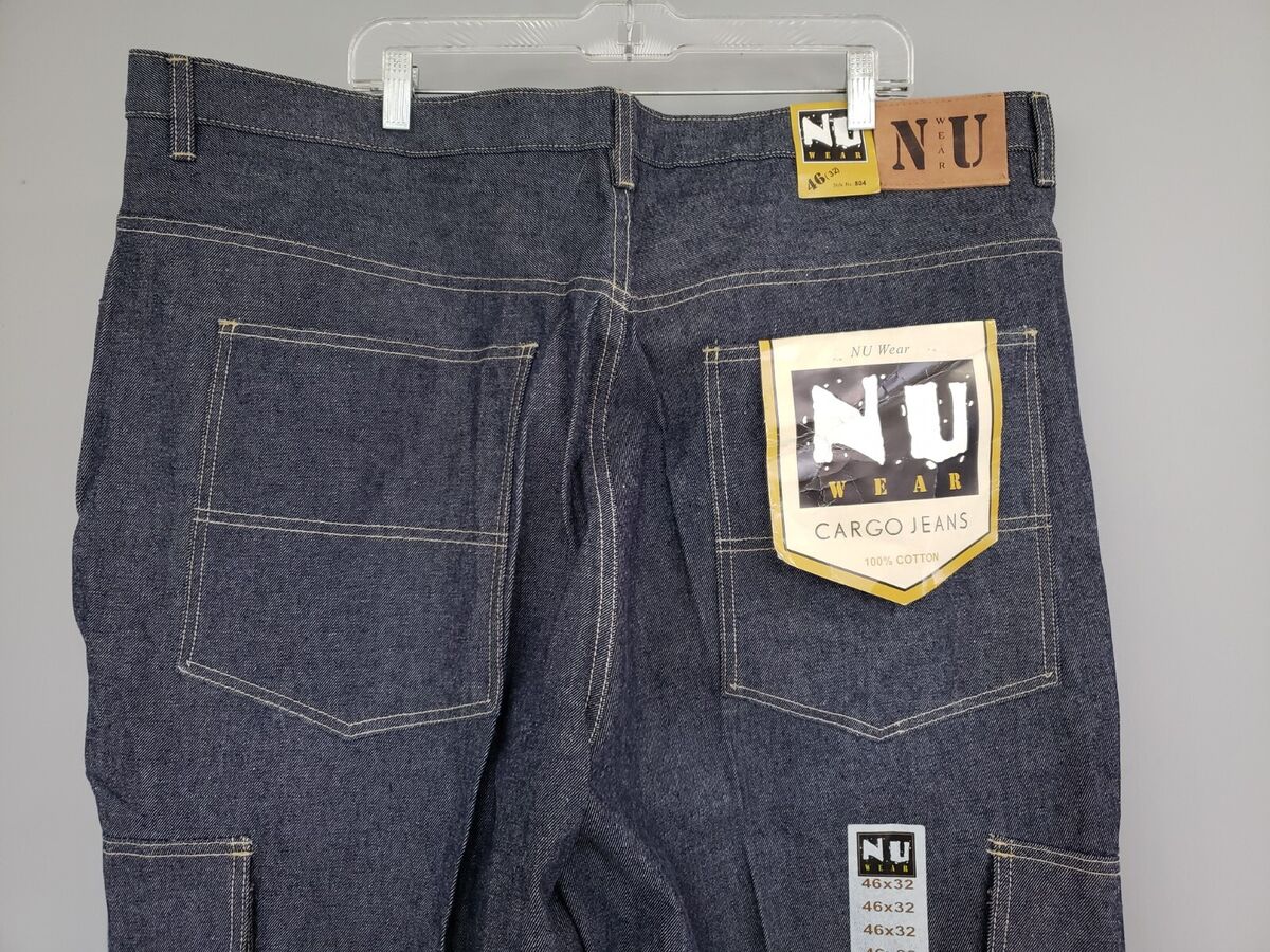 NEW 90s 80s Vintage BAGGY Cargo 46x32 Nu Wear hip hop NEW 90s 80s Vintage BAGGY Cargo 46x32 Nu Wear hip hop
