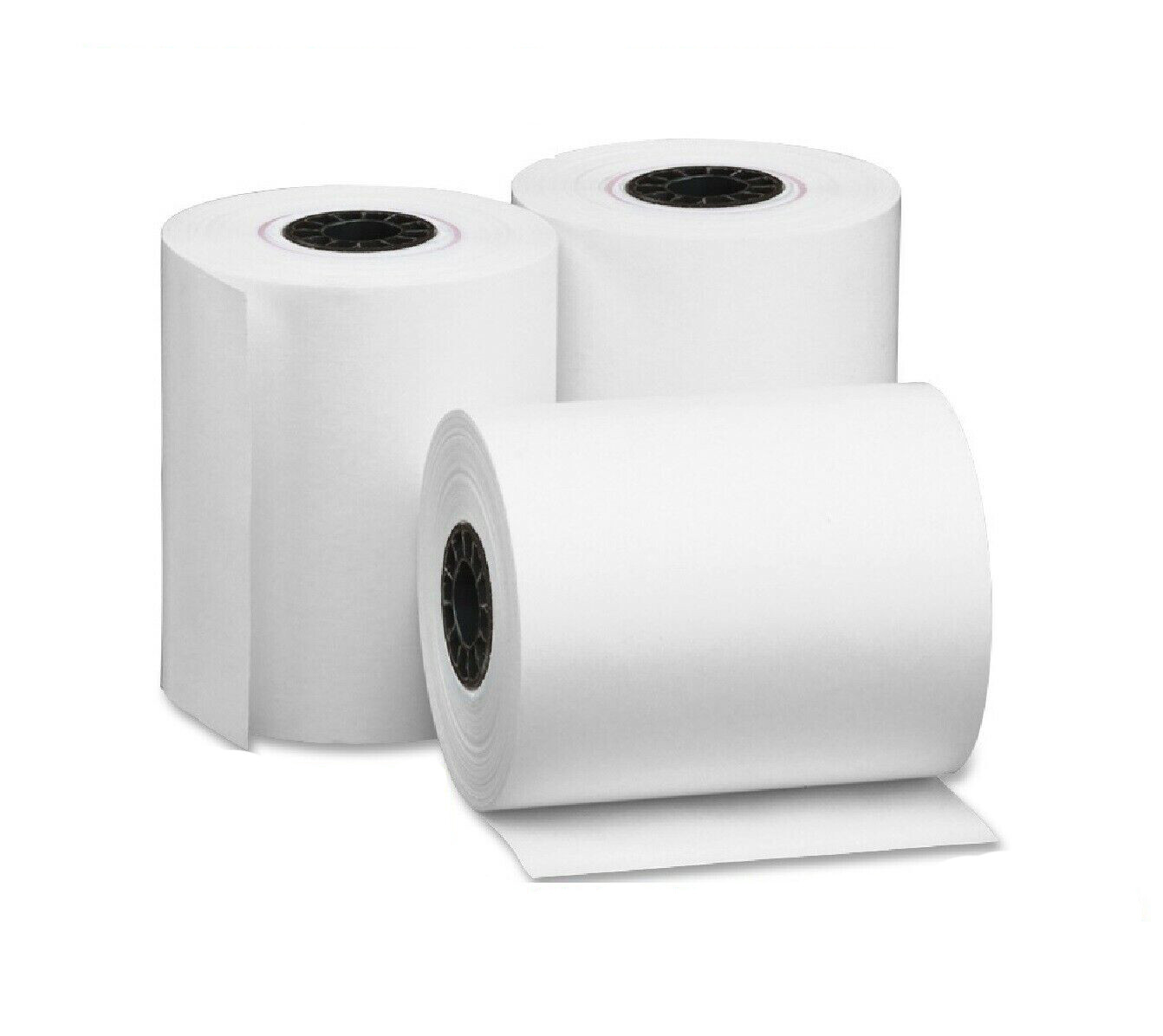 как выглядит 2 1/4 x 50 Thermal Paper 100 Rolls Credit Card Cash Register POS Receipt Paper фото