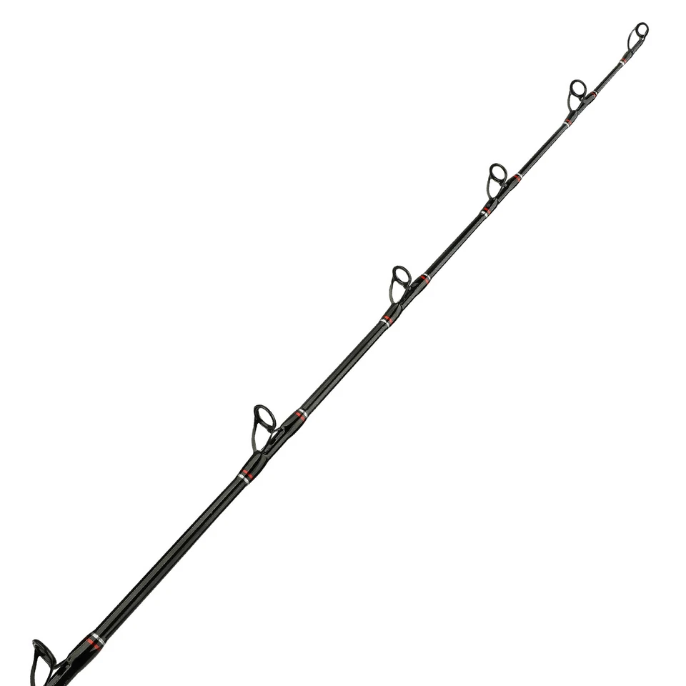 Passo lento 6'5 50-80 lb gabarito giratório para robalo de truta salmão - Imagem 3 de 4