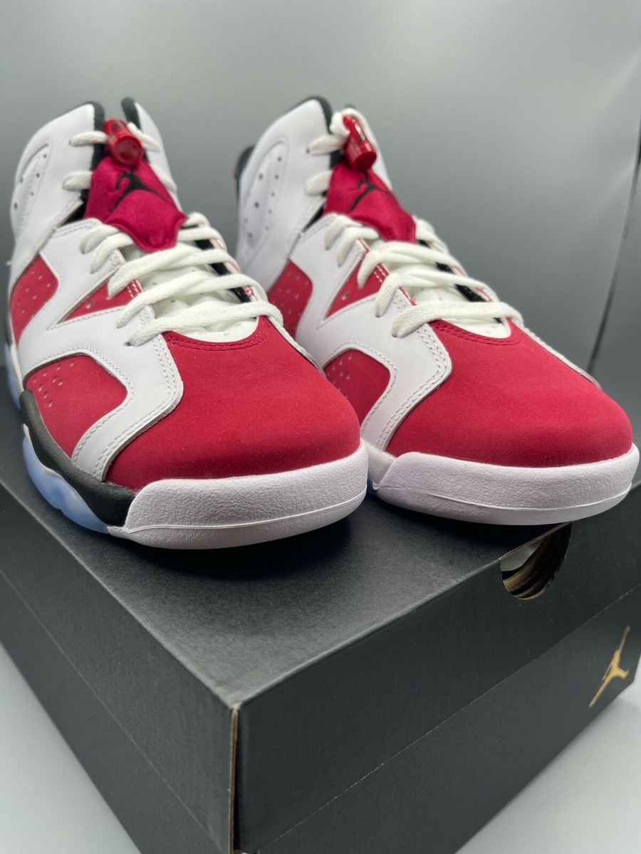 Nike Air Jordan 6 Retro Carmine Red White CT8529 106 Release 2021