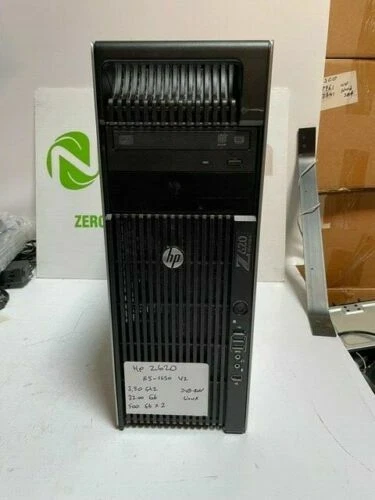 HP Z620 塔集成/板载显卡 PC 台式机和一体机