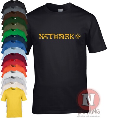 T-Shirt Network Records Techno Dance Rave Musik Electronica Ambient EDM