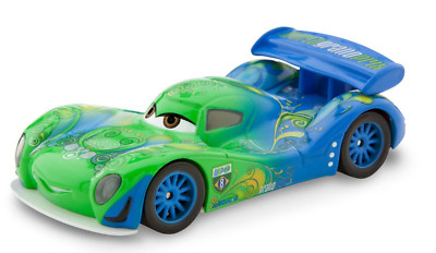 Disney Cars - Carla Veloso - Pull 'N' Race Die Cast Car - Pullback Racing Action