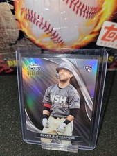 2024 Topps Chrome Black Refractor Blake Rutherford RC Rookie /199