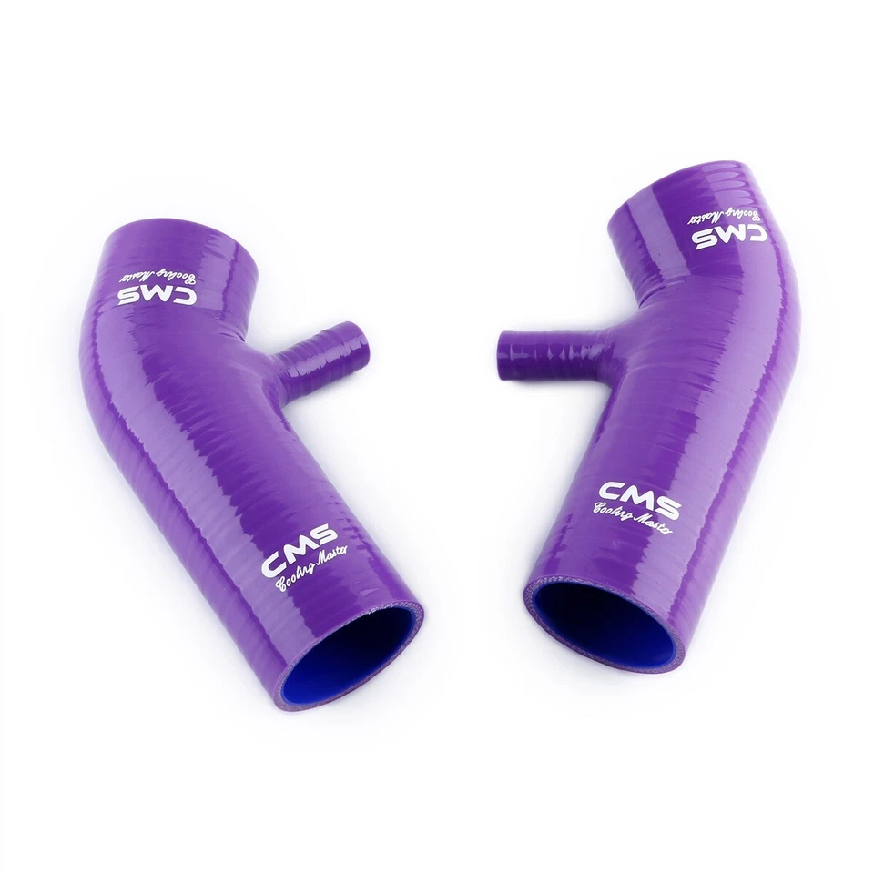 Manguera de admisión de silicona púrpura de 4 capas para Nissan 370Z 2008-2013 Infiniti G37 2009-21 Foto 3 de 4