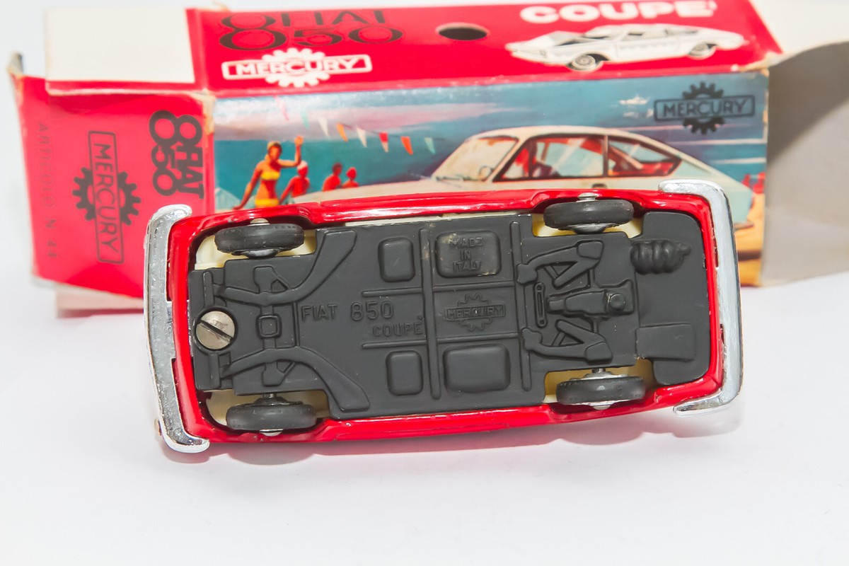 Mercury Fiat 850 Coupe Art 44 No Politoys No Mebetoys No Edil No Dinky No Norev